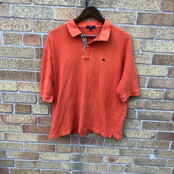 Vintage Burberry London Novacheck Collar Button Up Shirt XXL - Picture 2 of 5